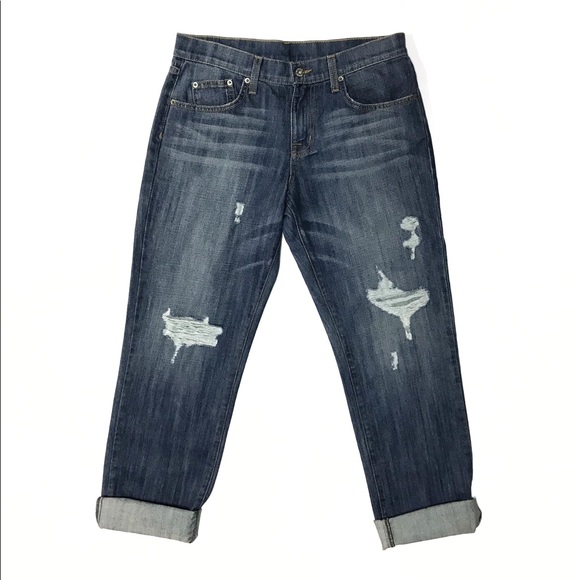 LF NWT Carmar Deconstructed Boyfriend Style Oversized Loose Baggy Jeans - Picture 2 of 7